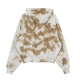 felpa cappuccio uomo signature kkj tie dye os hoodie WHITE/SAND