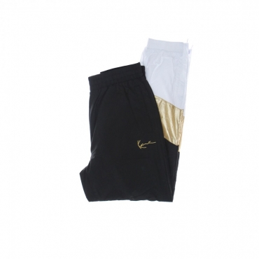 pantalone tuta donna small signature block trackpants BLACK/WHITE