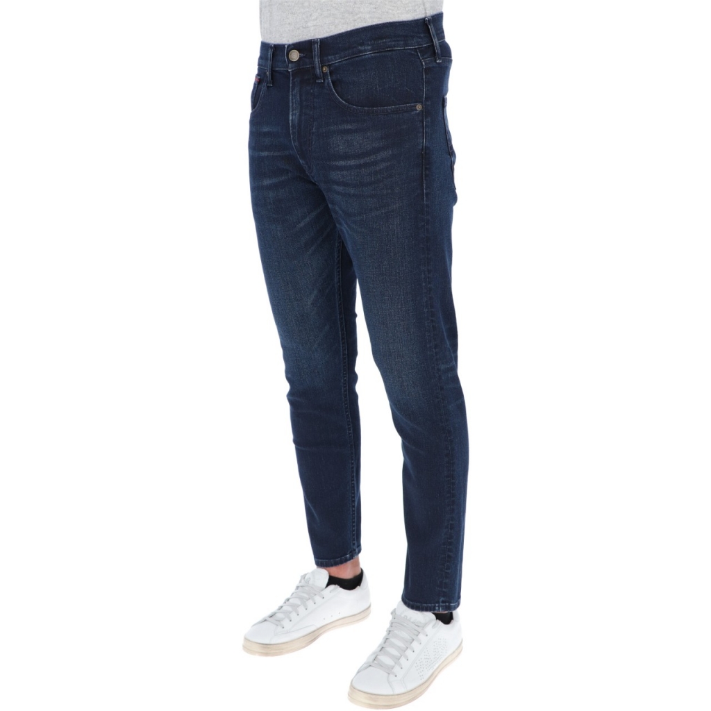 Tommy hilfiger on sale dark blue jeans