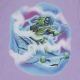 maglietta uomo surf in hell tee LILAC