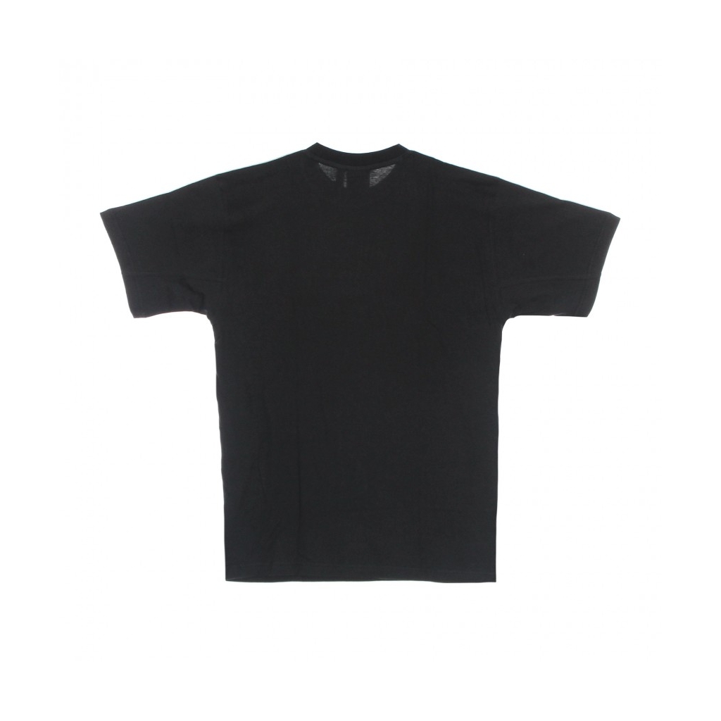 maglietta uomo shadow stripe tee BLACK/WONDER WHITE