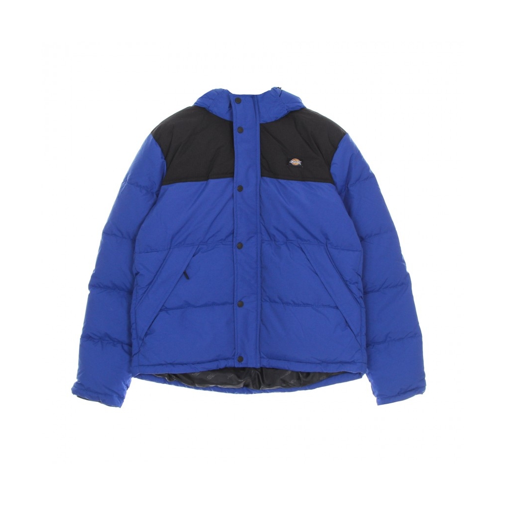 piumino uomo glacier view coat TRUE BLUE