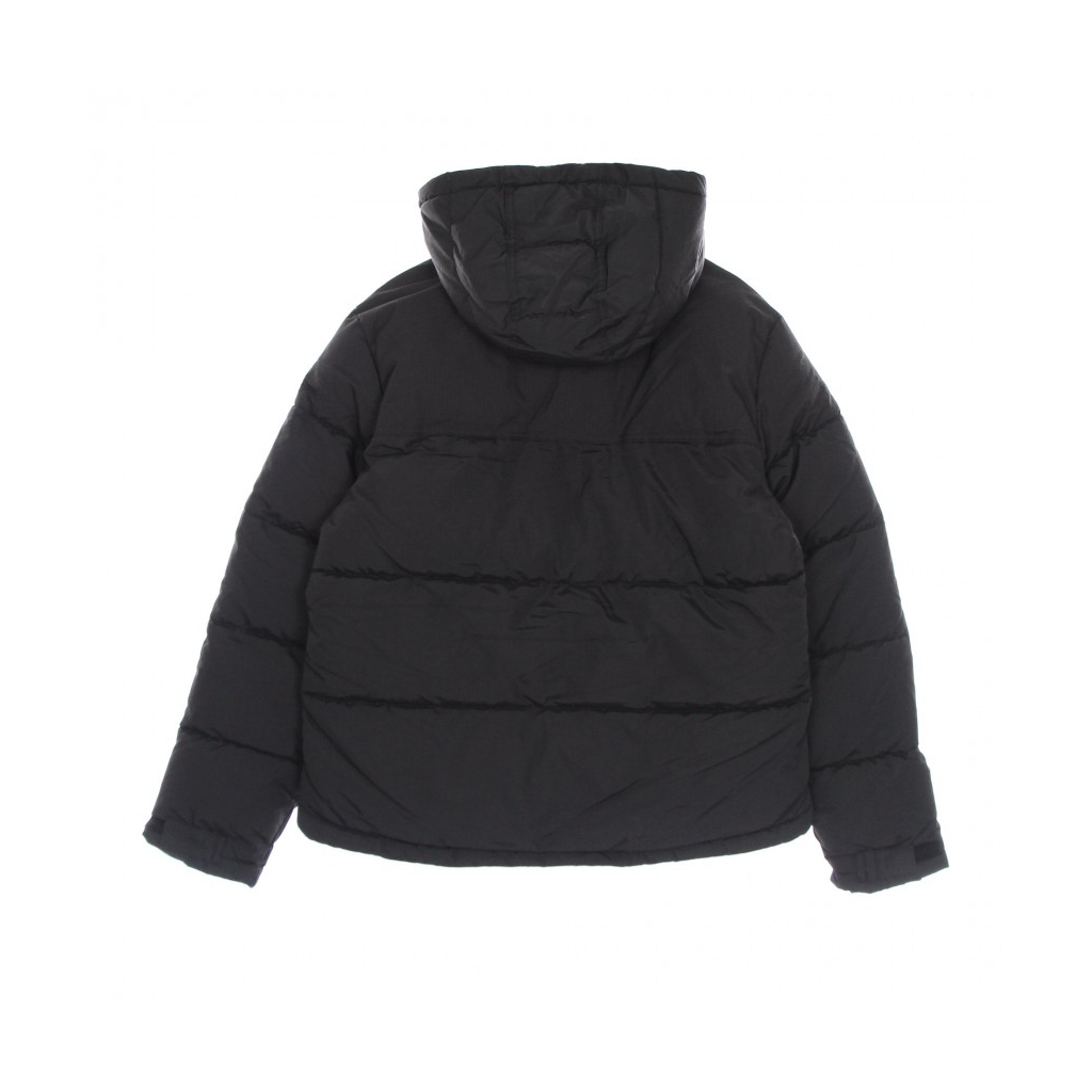 piumino uomo glacier view coat BLACK