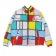 piumino donna og reversible block puffer jacket MULTI