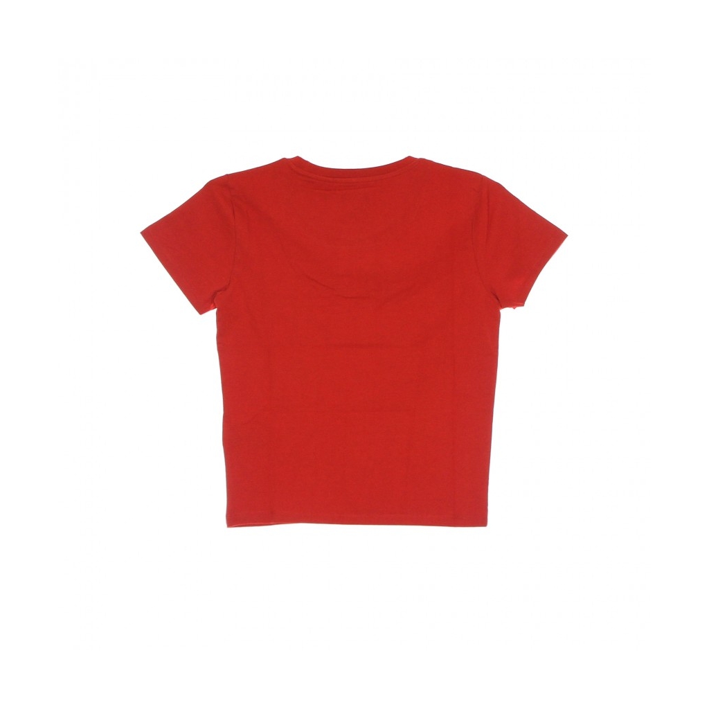 maglietta donna small signature short tee RED