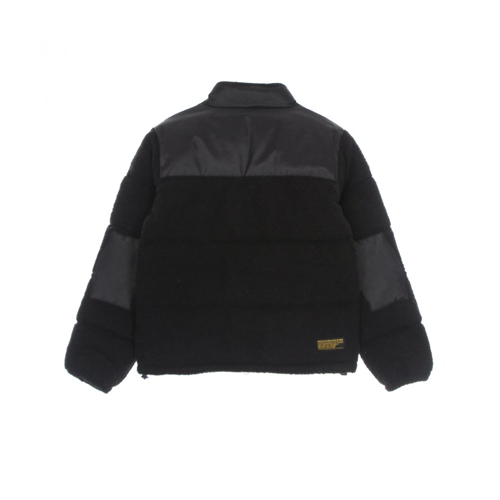 orsetto uomo retrofuture sweatshirt sherpa jacket BLACK