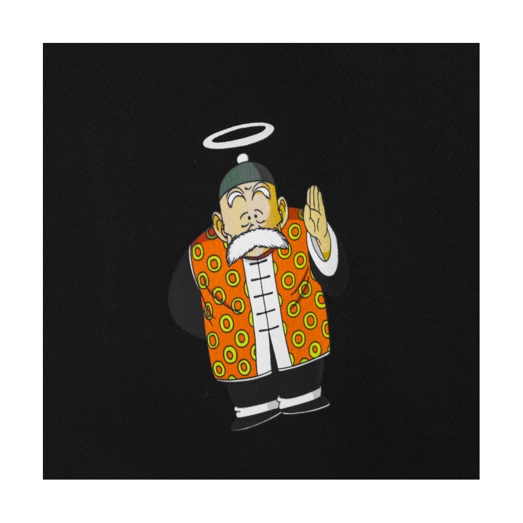 felpa girocollo uomo son gohan crewneck x dragon ball BLACK