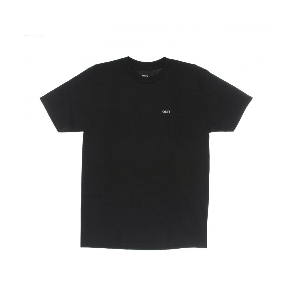 maglietta uomo militant peace classic tee BLACK