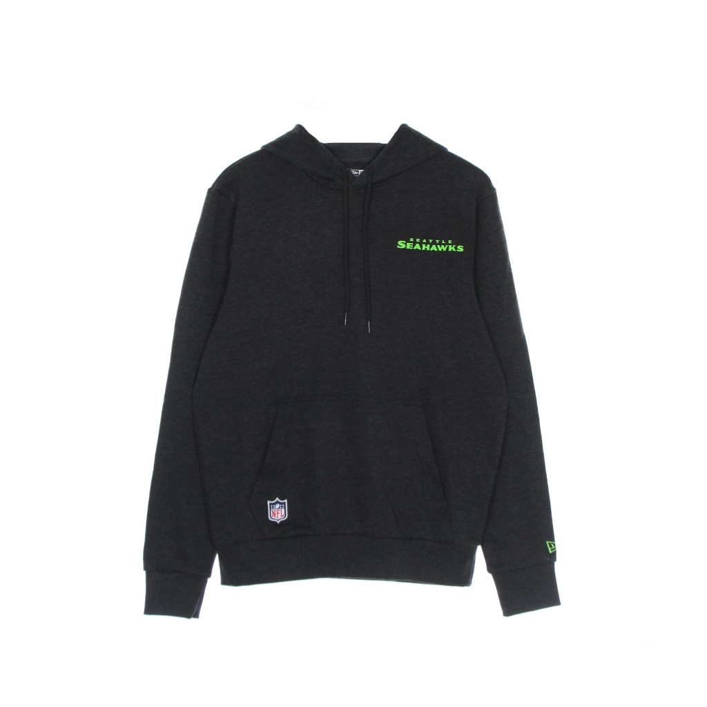 felpa cappuccio uomo nfl outline logo po hoodie seasea BLACK/ORIGINAL TEAM COLORS