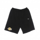 pantalone corto tuta uomo nba team logo short loslak BLACK/ORIGINAL TEAM COLORS