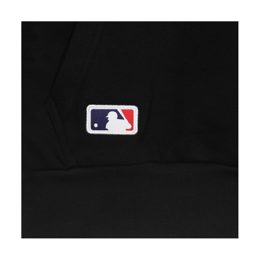 felpa cappuccio uomo mlb seasonal team logo hoodie neyyan BLACK/HOT RED