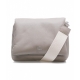 Puffer bag grigio chiaro