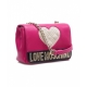 Mini borsa con dettagli del logo pink