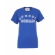 T-shirt con stampa logo Monaco blu scuro