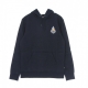 felpa cappuccio uomo video format po hoodie NAVY BLAZER