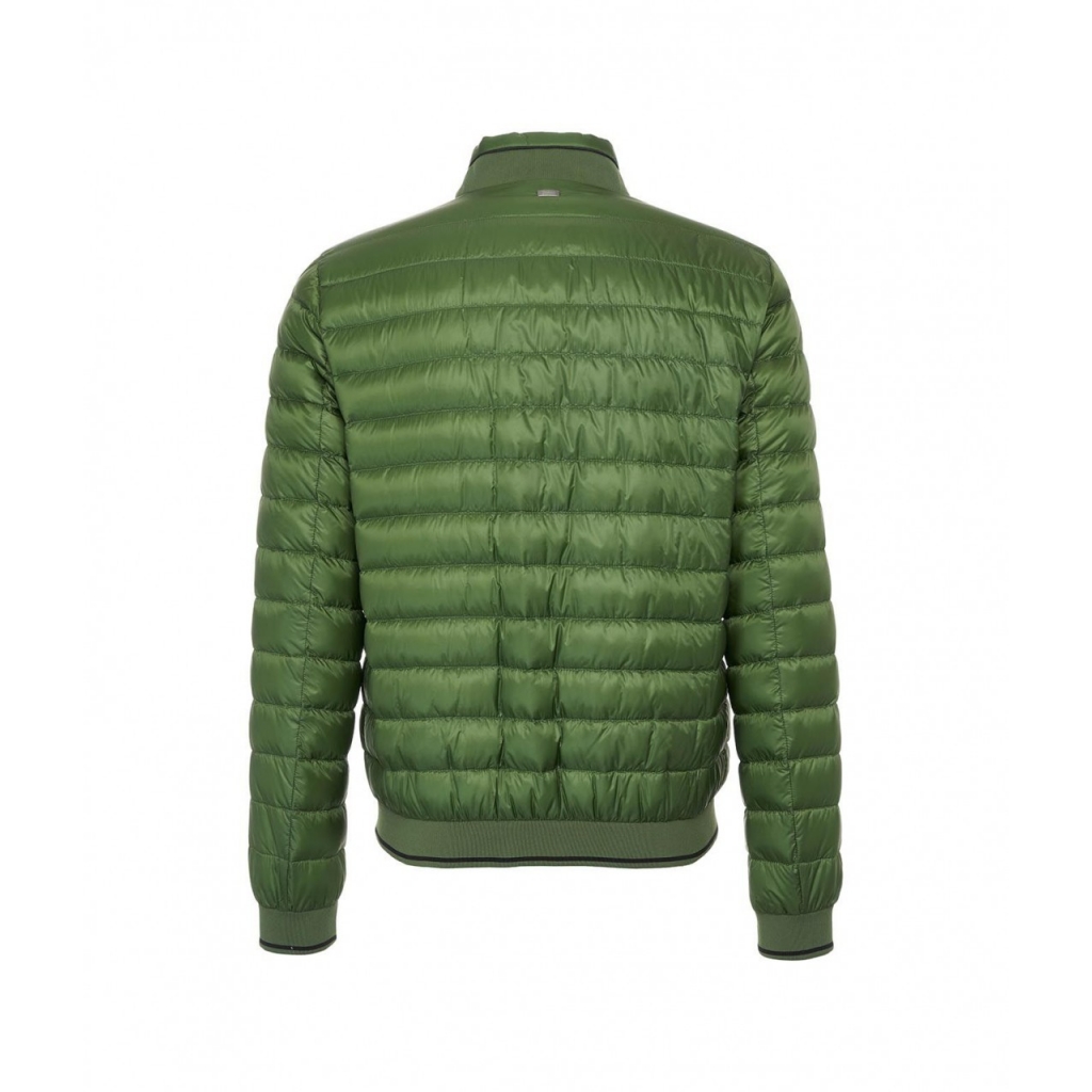 Piumino bomber verde