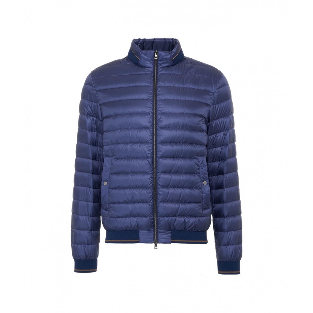 Piumino bomber blu