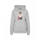 Organic Hoodie Filou XVI grigio