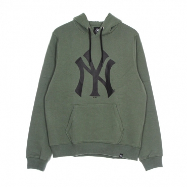 felpa cappuccio uomo mlb imprint burnside hood neyyan MOSS GREEN