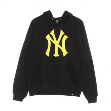 felpa cappuccio uomo mlb imprint burnside hood neyyan JET BLACK