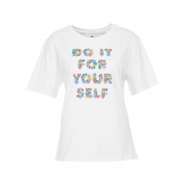 T-shirt Your Self bianco