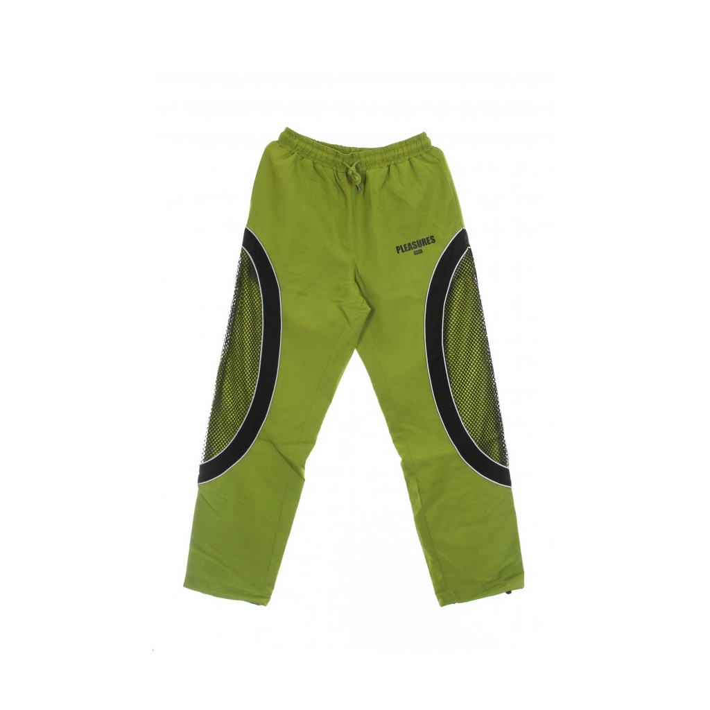 pantalone lungo uomo darton track pant x pleasures GREEN