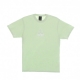 maglietta uomo huf dyed tee x pleasures GREEN