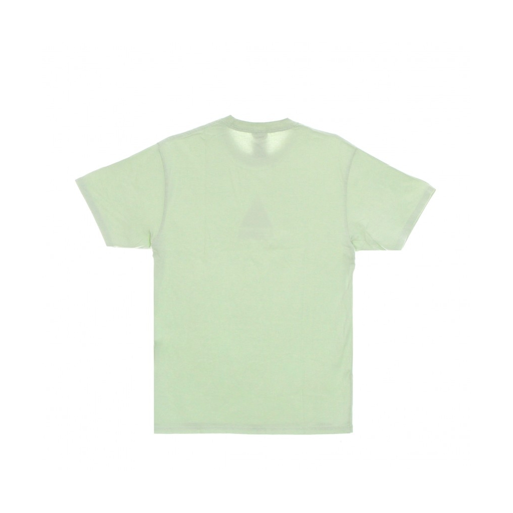 maglietta uomo huf dyed tee x pleasures GREEN