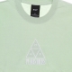 maglietta uomo huf dyed tee x pleasures GREEN