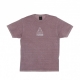 maglietta uomo huf dyed tee x pleasures PURPLE