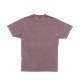 maglietta uomo huf dyed tee x pleasures PURPLE