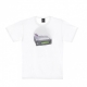 maglietta uomo head unit tee x pleasures WHITE