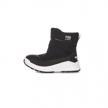 scarponcino alto donna w nuptse ii boot wp BLACK/WHITE