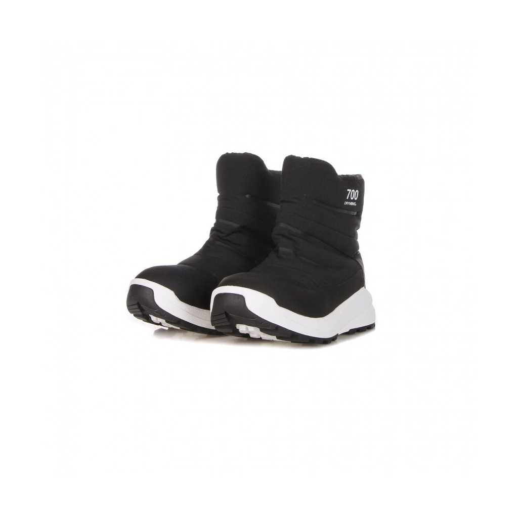 scarponcino alto donna w nuptse ii boot wp BLACK/WHITE