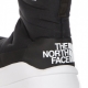 scarponcino alto donna w nuptse ii boot wp BLACK/WHITE