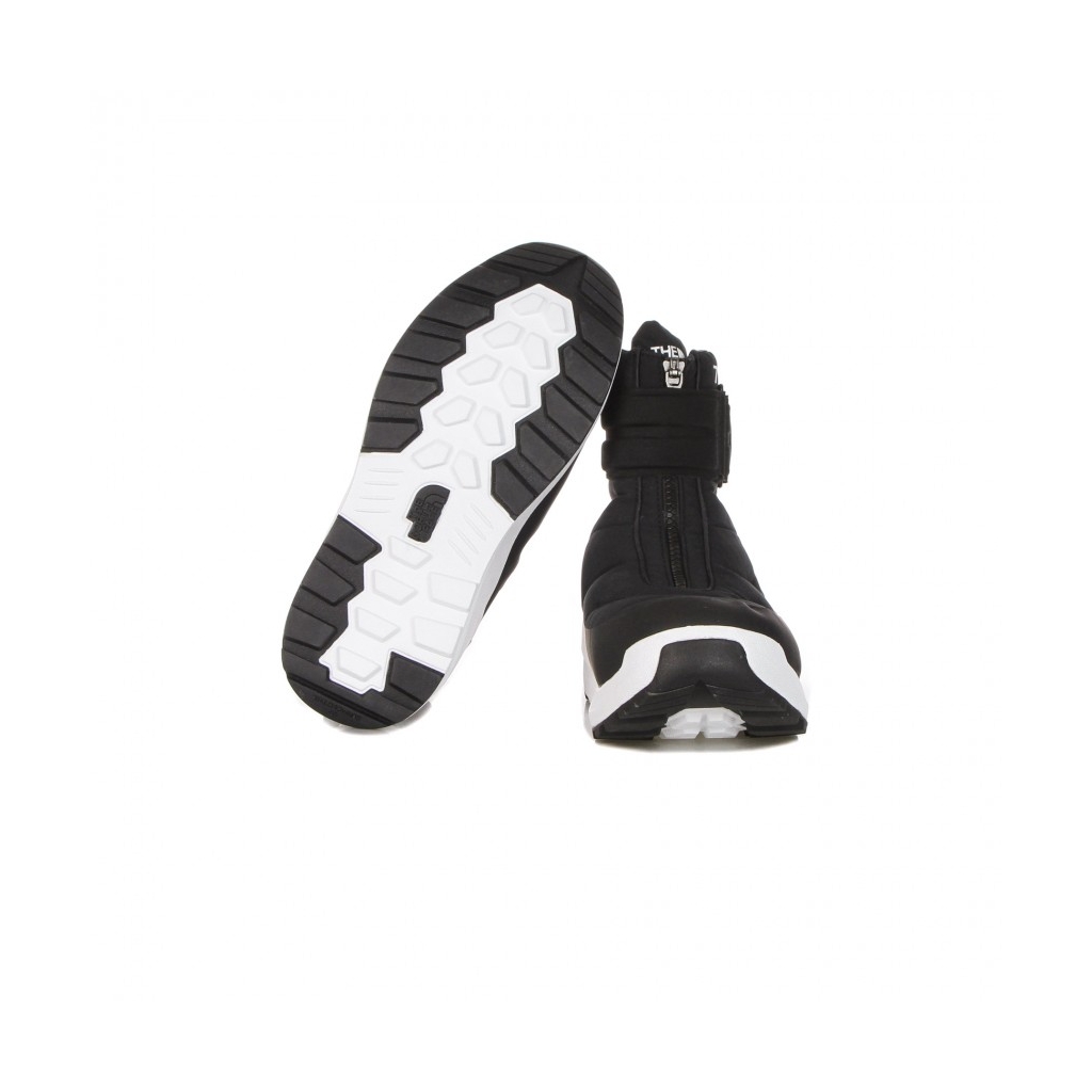 scarponcino alto uomo nuptse ii strap wp BLACK/WHITE