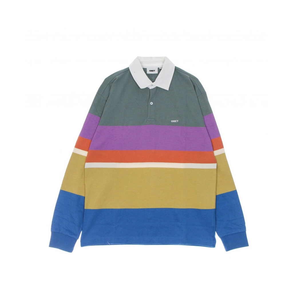 polo manica lunga uomo earl l/s polo LEAF MULTI