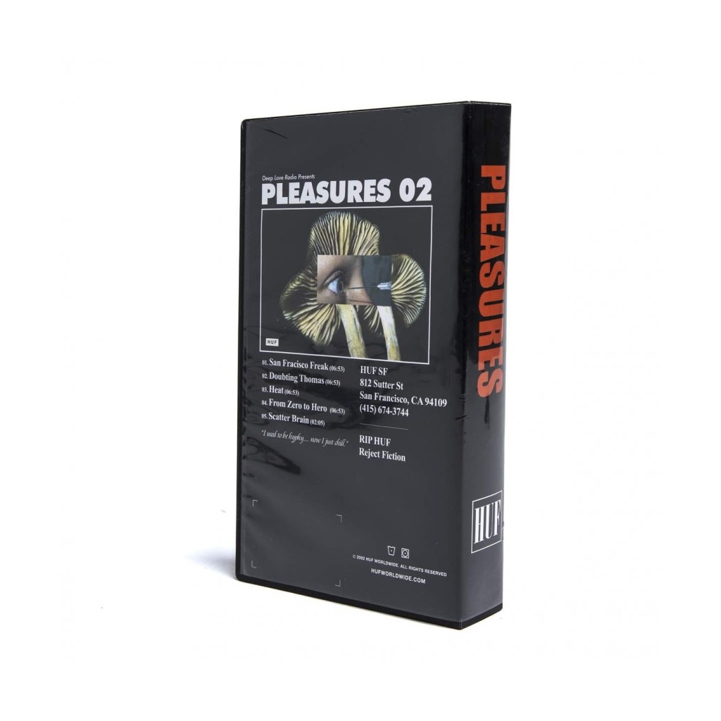 calza media uomo spore sock x pleasures BLACK