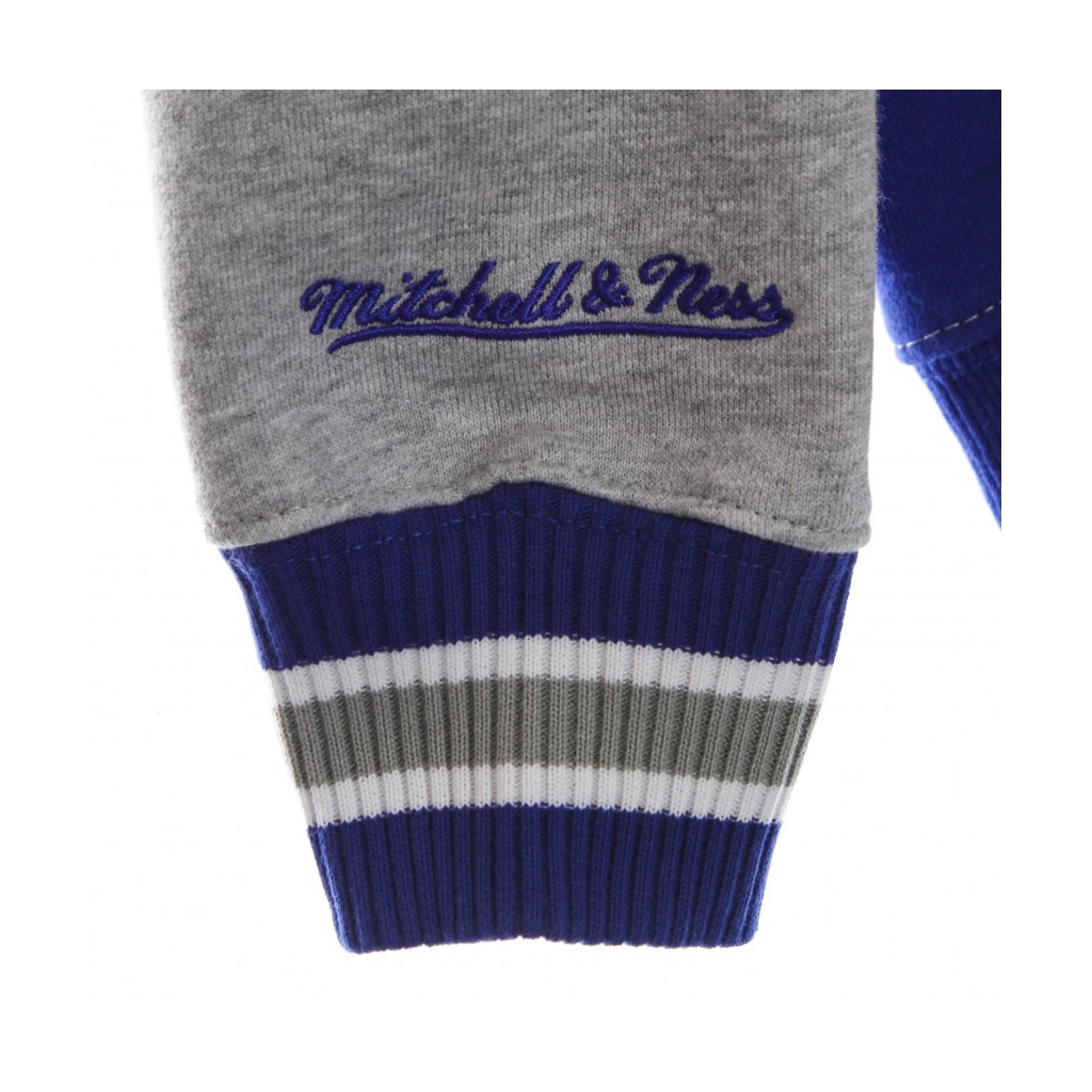 felpa cappuccio uomo ncaa pinnacle heavyweight fleece hoodie dukblu ROYAL/GREY