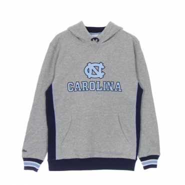 felpa cappuccio uomo ncaa pinnacle heavyweight fleece hoodie unctar NAVY/LIGHT BLUE