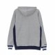 felpa cappuccio uomo ncaa pinnacle heavyweight fleece hoodie unctar NAVY/LIGHT BLUE