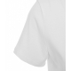 T-shirt con dettaglio catena bianco