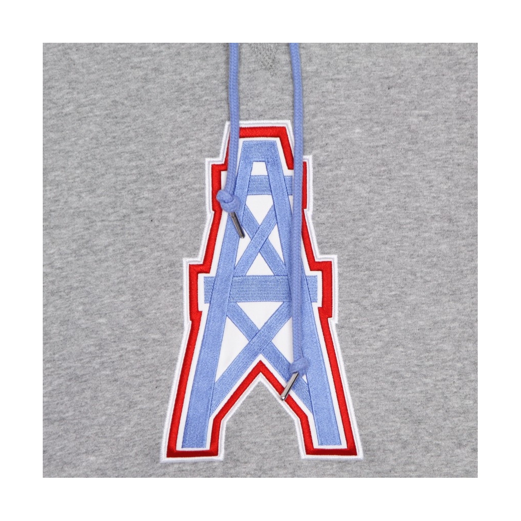 felpa cappuccio uomo nfl pinnacle heavyweight fleece hoodie houoil GREY HEATHER/ORIGINAL TEAM COLORS
