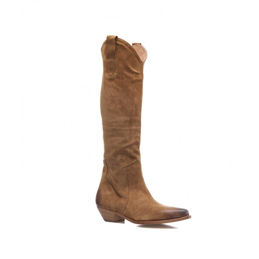 Stivali outlet cowboy marroni