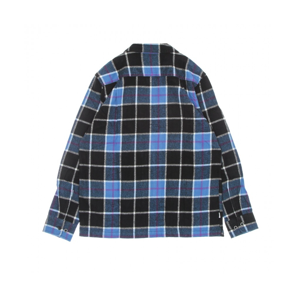 camicia manica lunga uomo sully l/s woven wovens BLACK MULTI