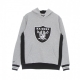 felpa cappuccio uomo nfl pinnacle heavyweight fleece hoodie oakrai GREY HEATHER/ORIGINAL TEAM COLORS