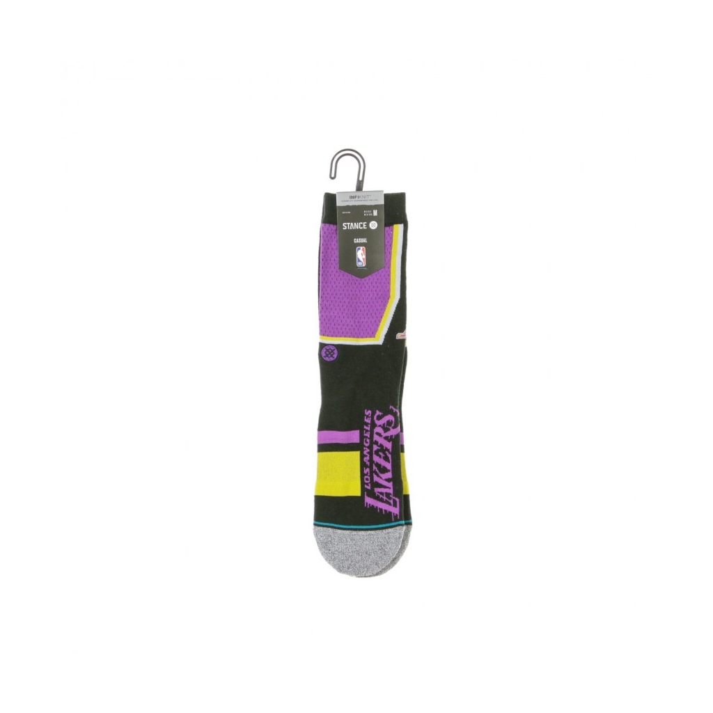 calza media uomo lakers shortcut 2 PURPLE