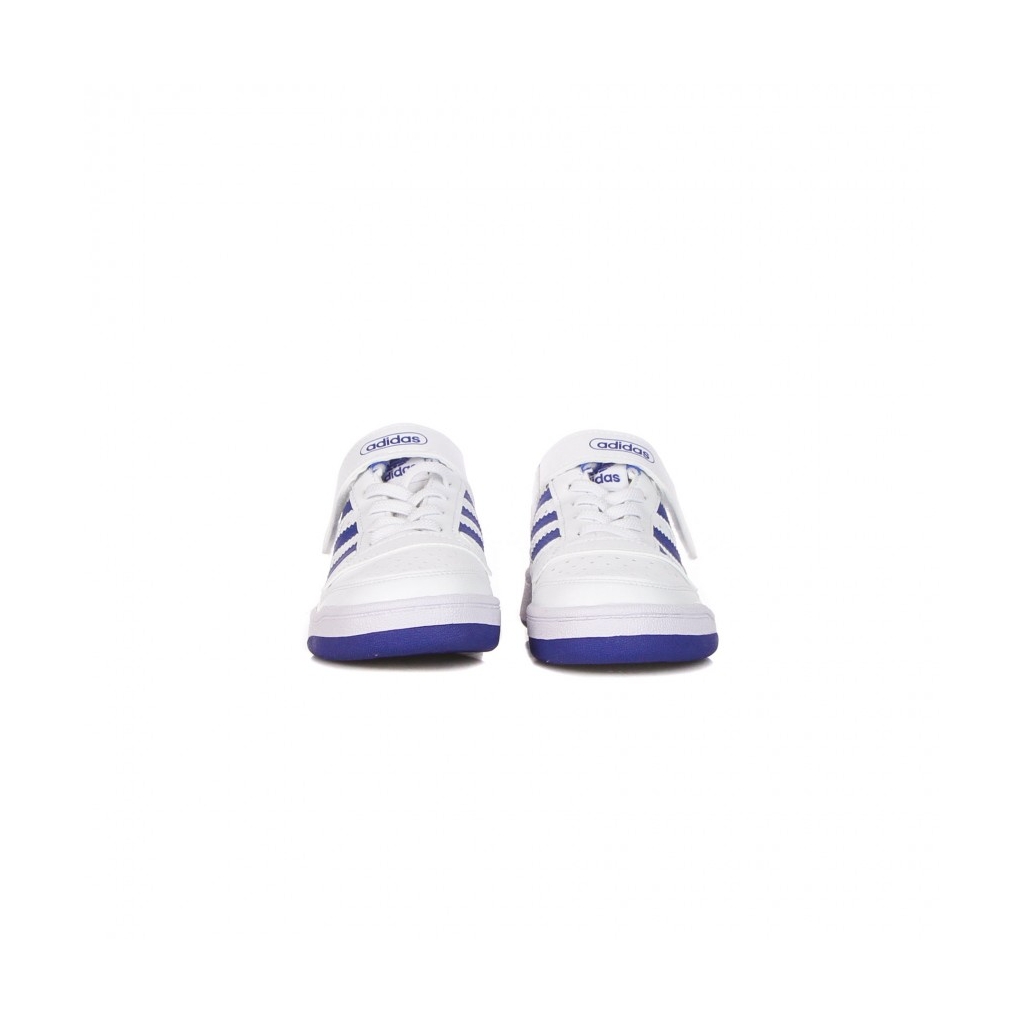 scarpa bassa ragazzo forum low c WHITE/ROYAL BLUE/WHITE