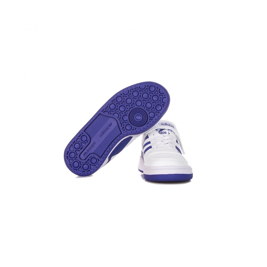 scarpa bassa ragazzo forum low c WHITE/ROYAL BLUE/WHITE