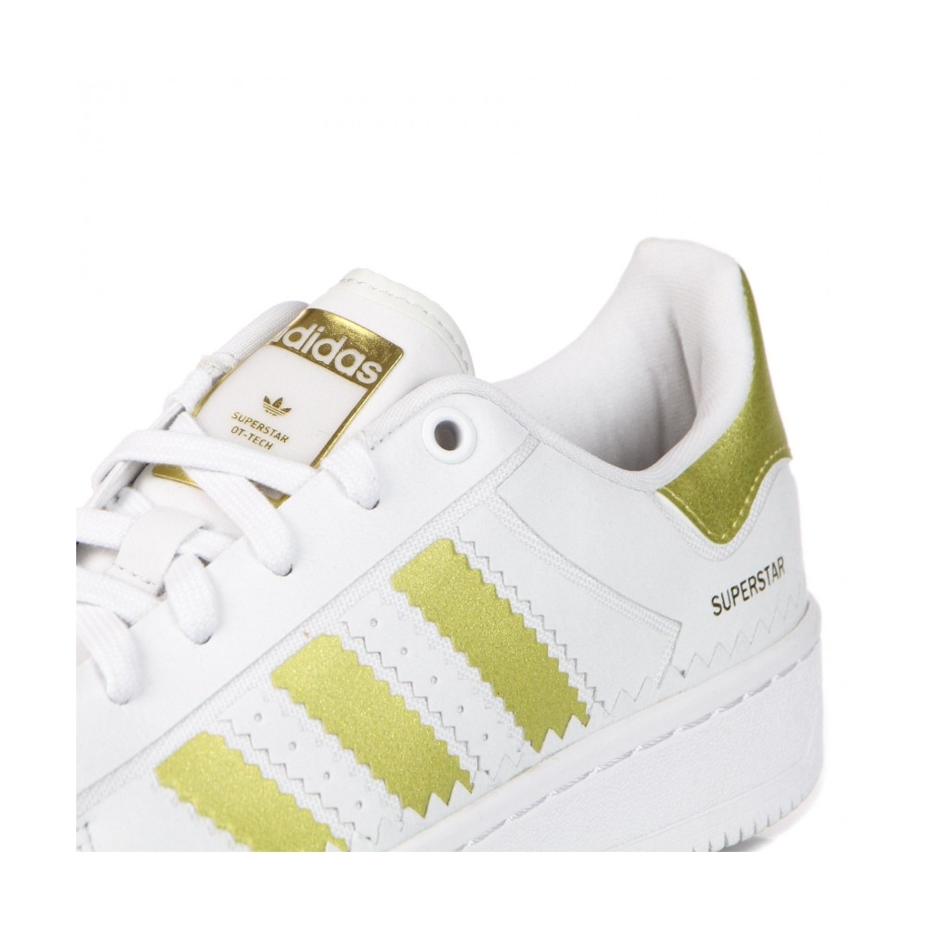 scarpa bassa donna superstar ot tech w CRYSTAL WHITE/GOLD METALLIC/CLOUD WHITE